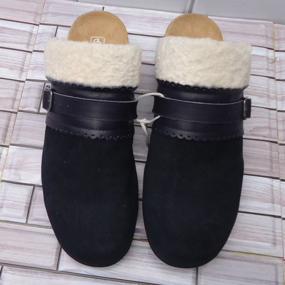 SIZE 11 D. SPENCO leather comfortable slip-on mules. - Picture 2 of 16